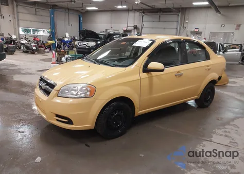 2010 Chevrolet Aveo Ls из США, поврежденный, VIN KL1TD5DE2AB101431